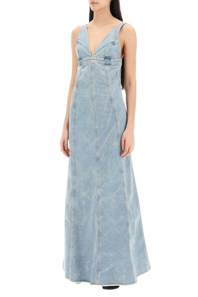 Maxi Dolly Denim Dress In