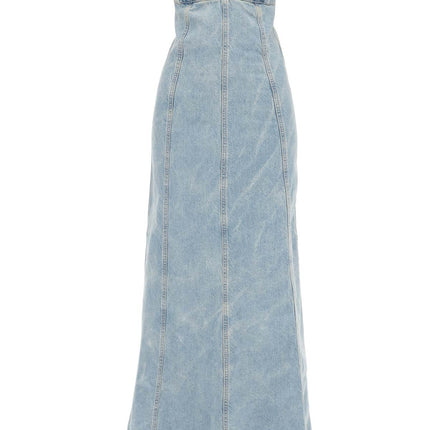 Maxi Dolly Denim Dress In