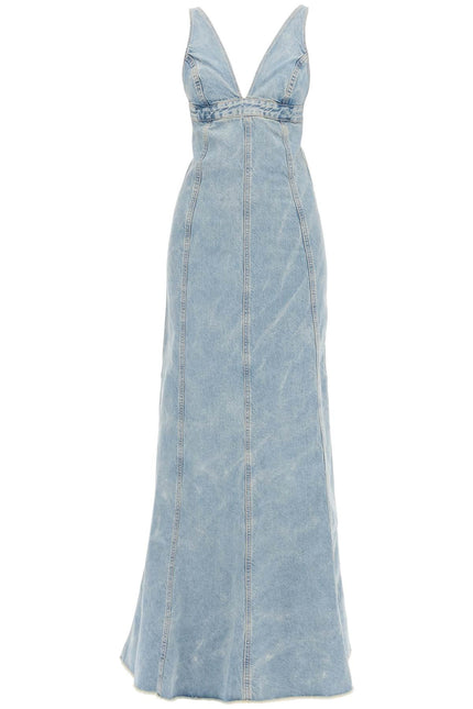 Maxi Dolly Denim Dress In