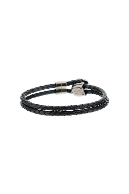 Medusa Leather Bracelet