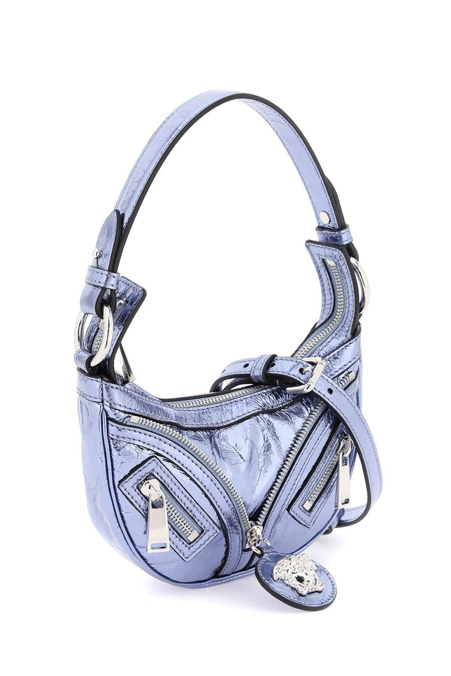 Metallic Leather 'Repeat' Mini Hobo Bag