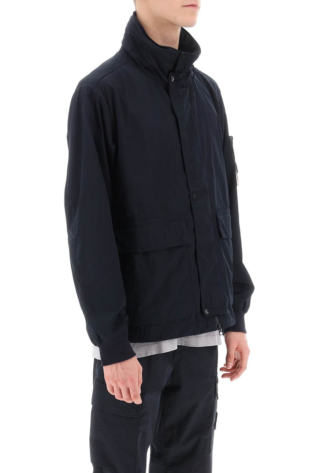 Micro Twill Jacket With Extractable Hood