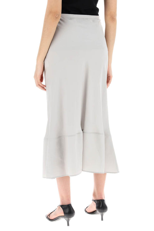 Midi Bias-Cut Skirt