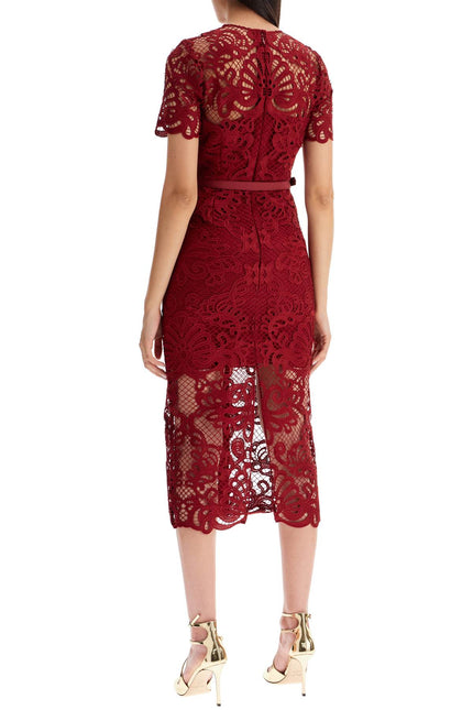 Midi Lace Dress In Seven