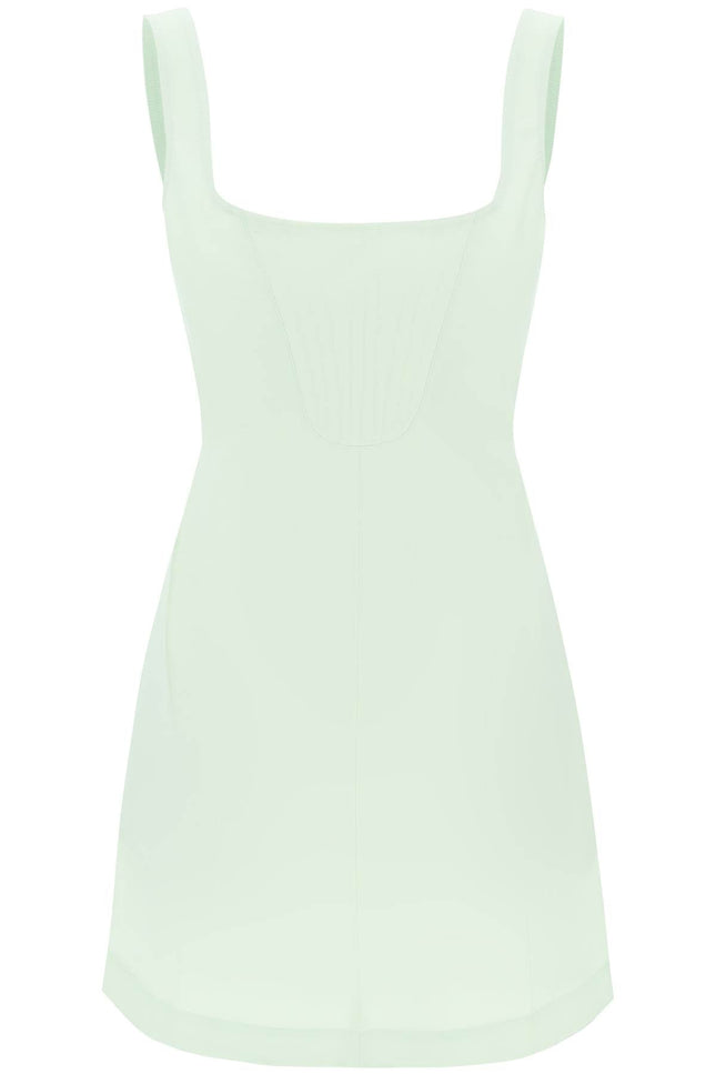 Mini Corset-Style Dress - Green