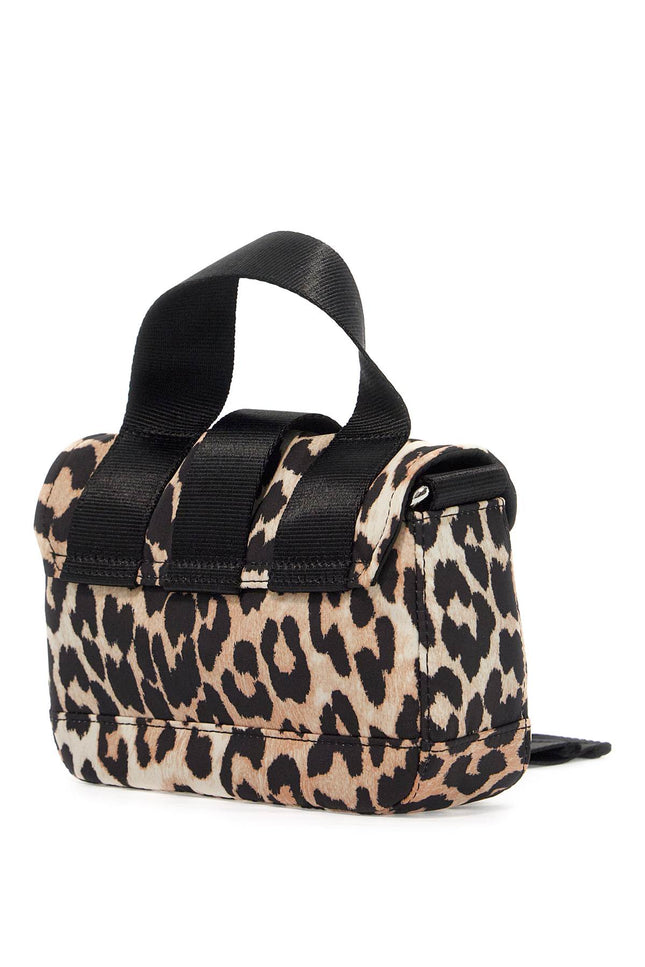 Mini Leopard Print Tech Crossbody Bag