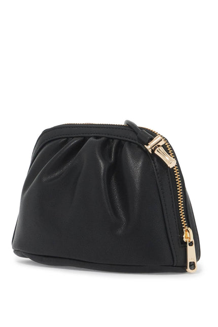 Mini Ninon Shoulder Bag With Strap - Black