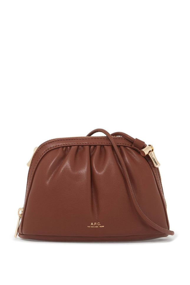 Mini Ninon Shoulder Bag With Strap - Brown