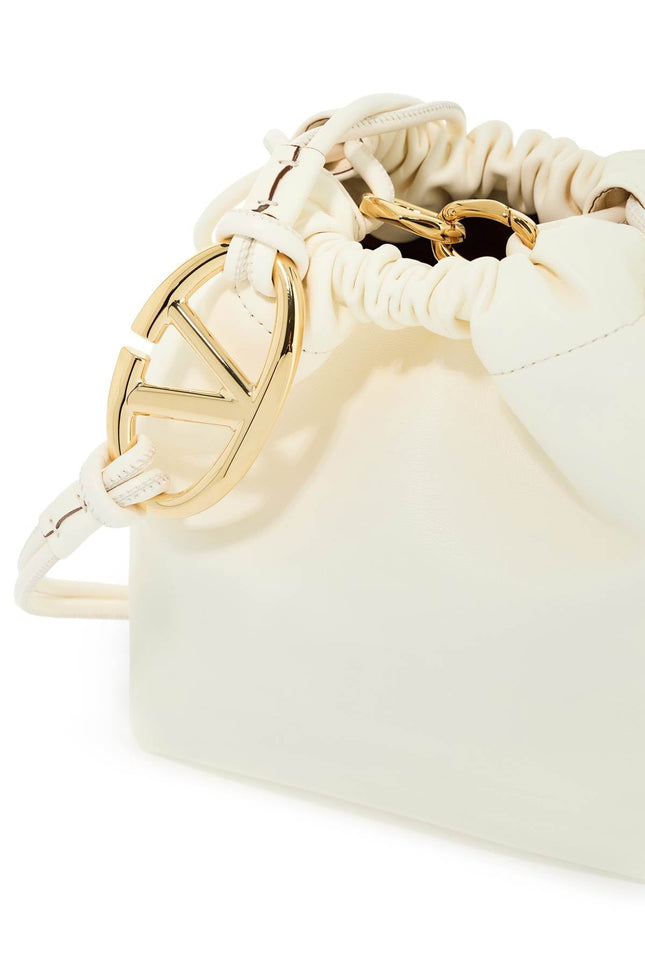 Mini Vlogo Bucket Bag With Pouf