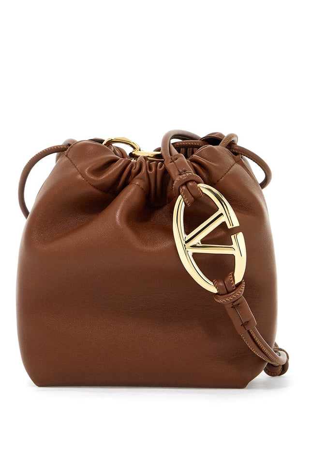 Mini Vlogo Bucket Bag With Pouf