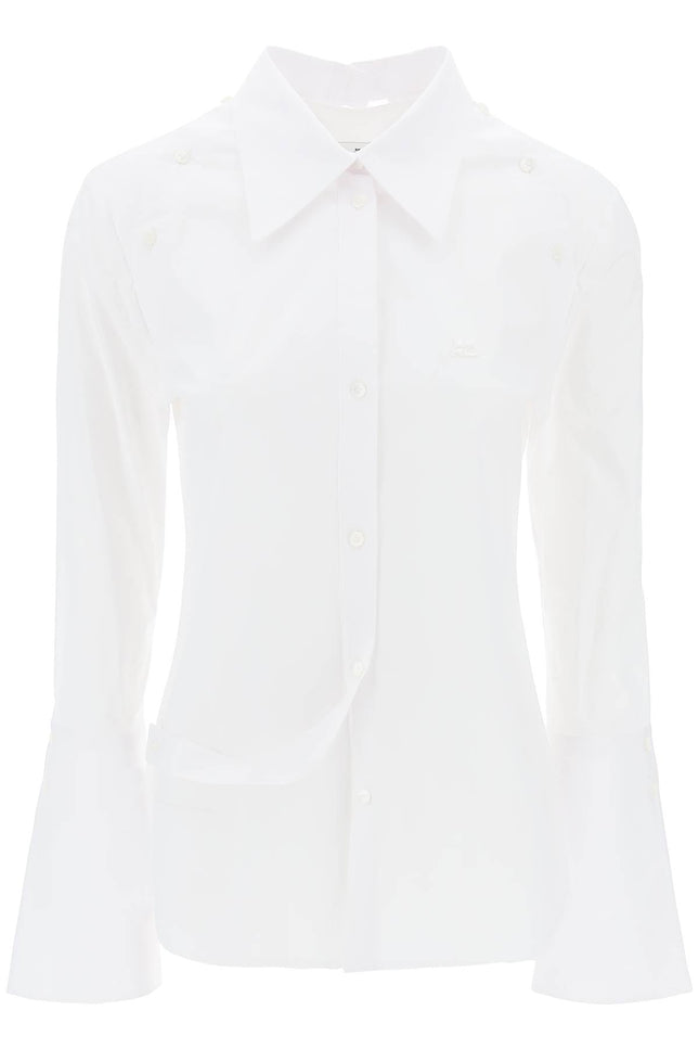Modular Cotton Poplin Shirt