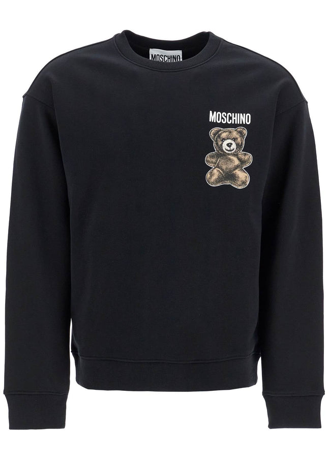 moschino teddy bear crewneck