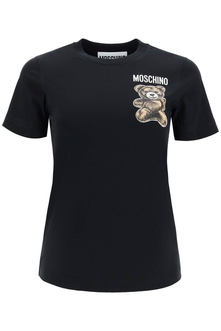 moschino teddy bear print t