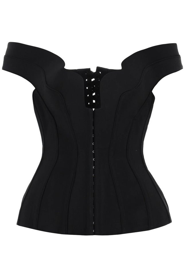 Off-Shoulder Corset Top