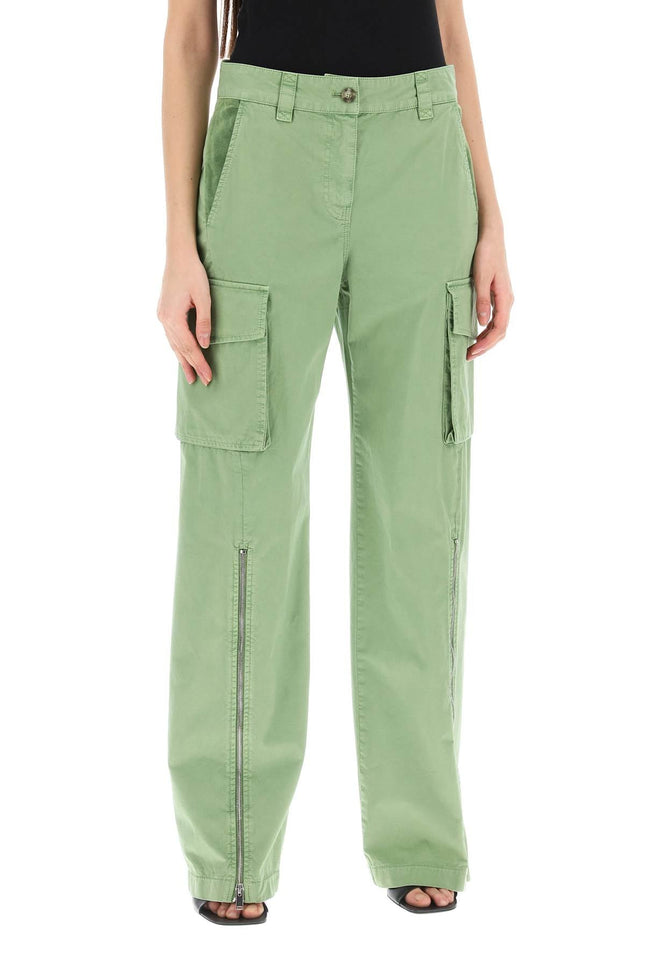 Organic Cotton Cargo Pants For Men - Green