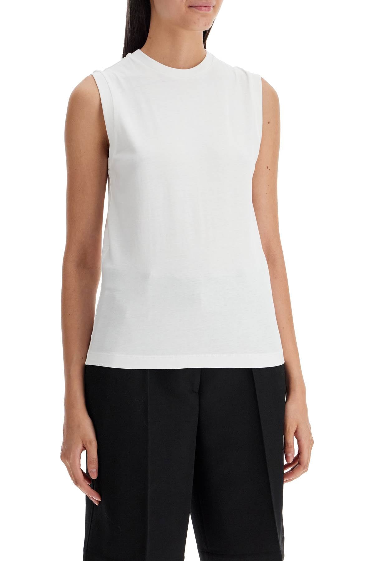 Organic Cotton Sleeveless Top For