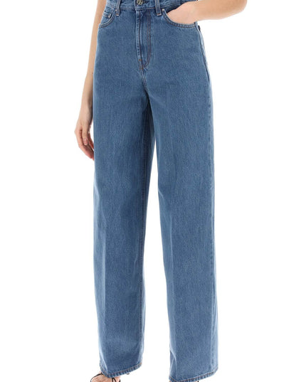 Organic Cotton Wide Leg Jeans.