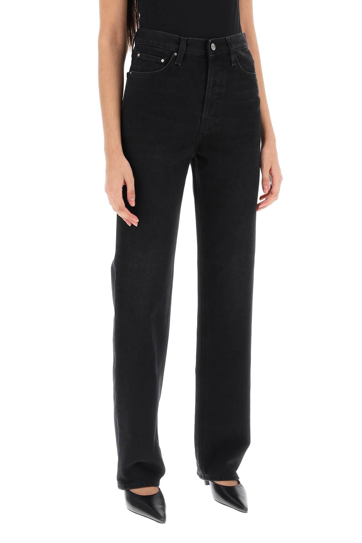 Organic Denim Classic Cut Jeans - Black