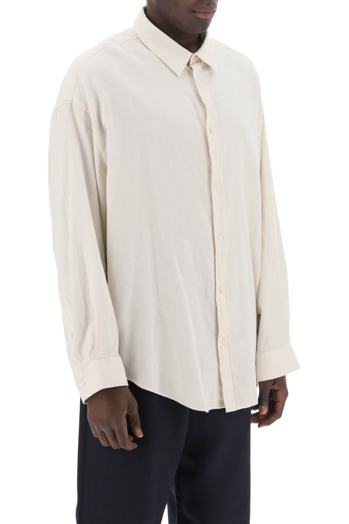 Oversized Cotton Shirt For