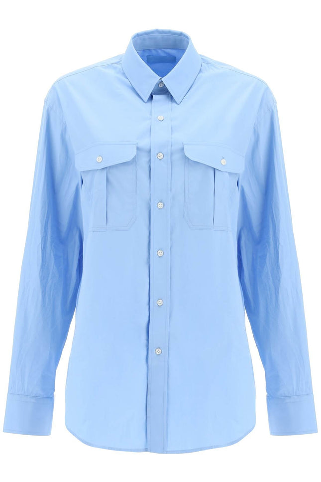 oversized shirt - Blue