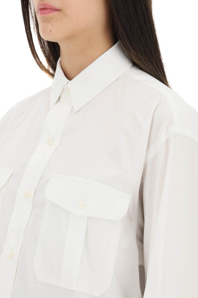oversized shirt - White
