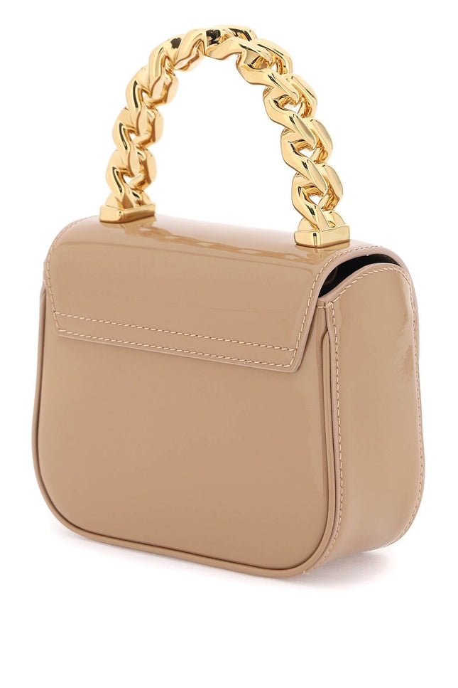 Patent Leather 'La Medusa' Mini Bag