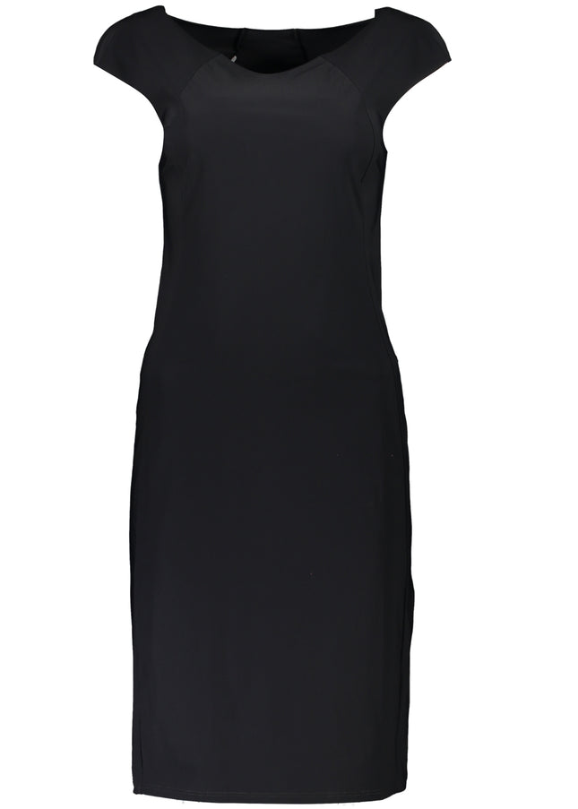 PATRIZIA PEPE CLASSIC BLACK WOMEN'S DRESS-Abiti-PATRIZIA PEPE-Urbanheer