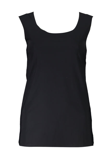 PATRIZIA PEPE WOMEN'S TANK TOP BLACK-Camicie-PATRIZIA PEPE-Urbanheer