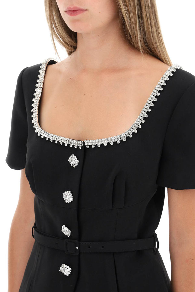 Peplum Top With Crystals