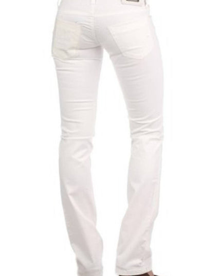 PHARD WHITE WOMAN TROUSERS-Pantaloni-PHARD-Urbanheer