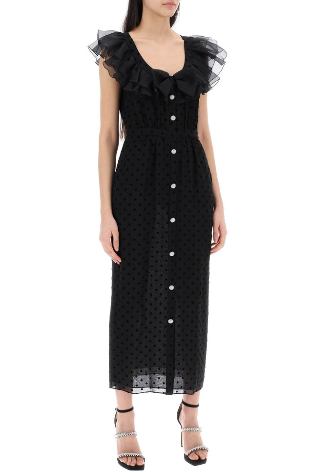 "Polka Dot Midi Dress In Ge