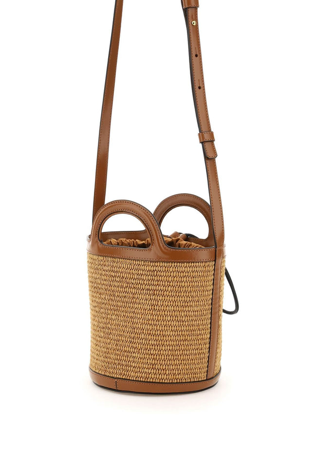 Raffia Tropicalia Bucket Bag