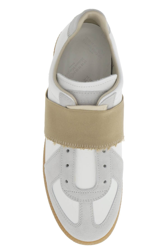 Replica Sneakers With Elastic Band - White