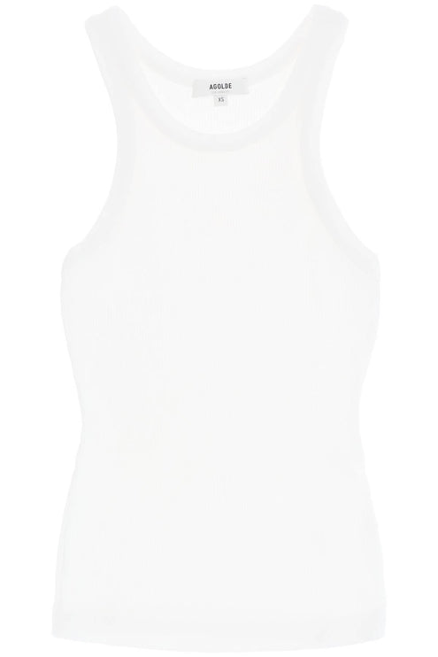 "Ribbed Sleeveless Top B