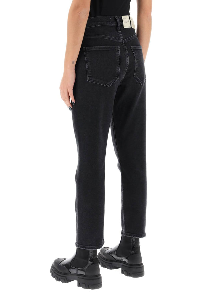 Riley High-Waisted Cropped Jeans