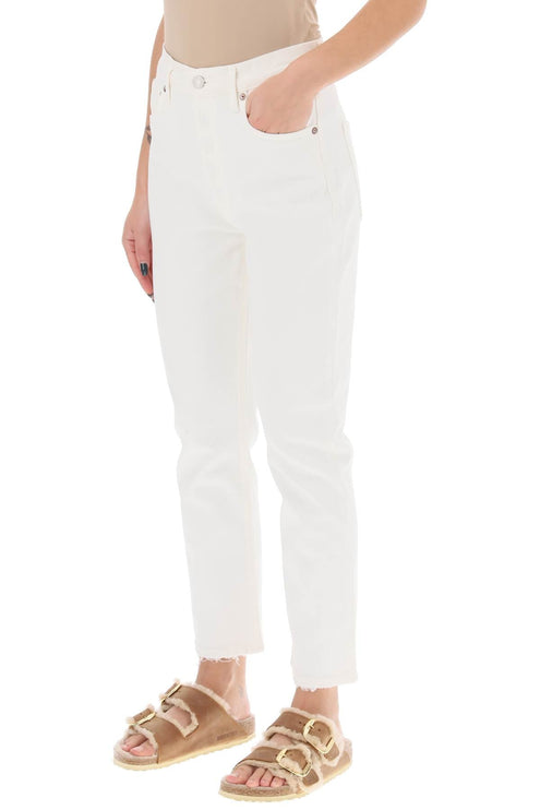 Riley High-Waisted Cropped Jeans