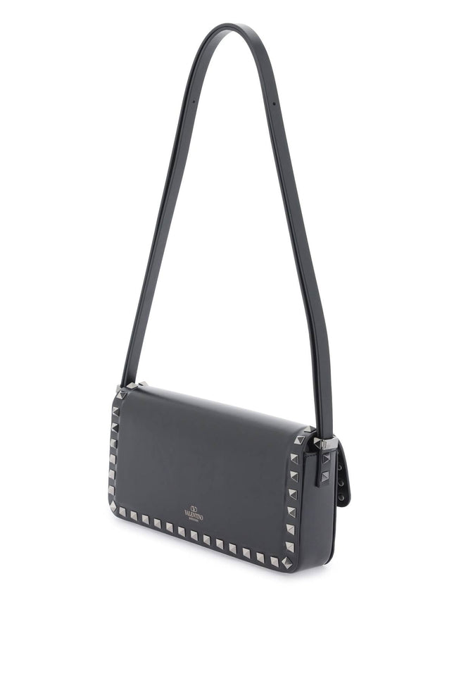 Rockstud23 East-West Leather Shoulder Bag