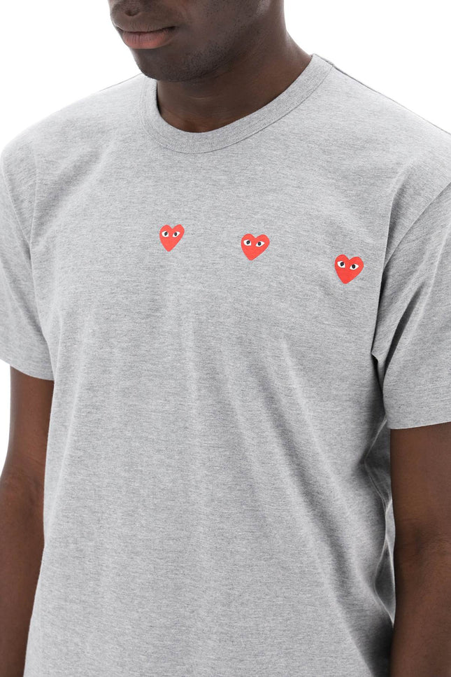 "Round-Neck T-Shirt With Heart