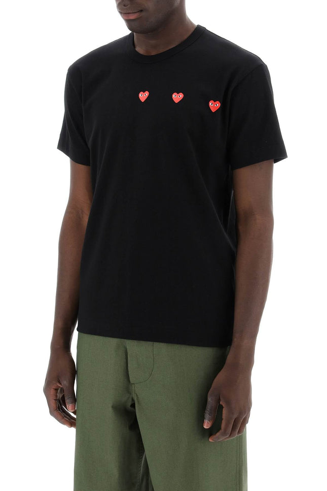 "Round-Neck T-Shirt With Heart