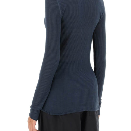 Seamless Silk Turtleneck Sweater