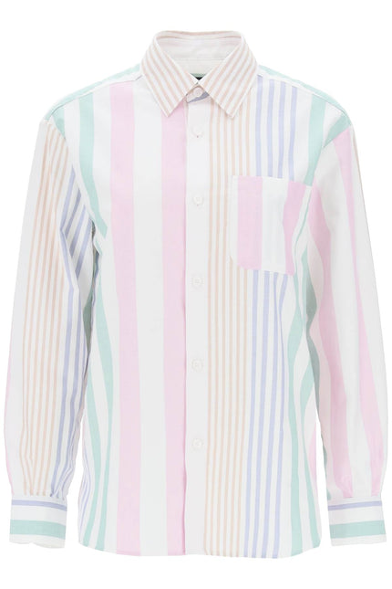 Sela Striped Oxford Shirt