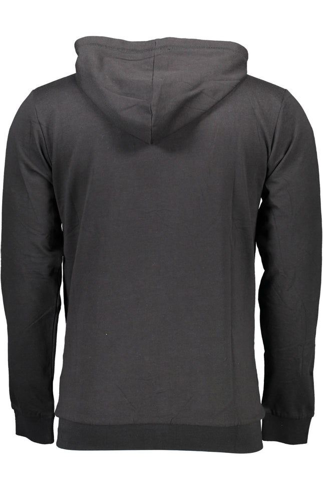 SERGIO TACCHINI MEN'S BLACK SWEATSHIRT WITH ZIP-Felpe-SERGIO TACCHINI-Urbanheer