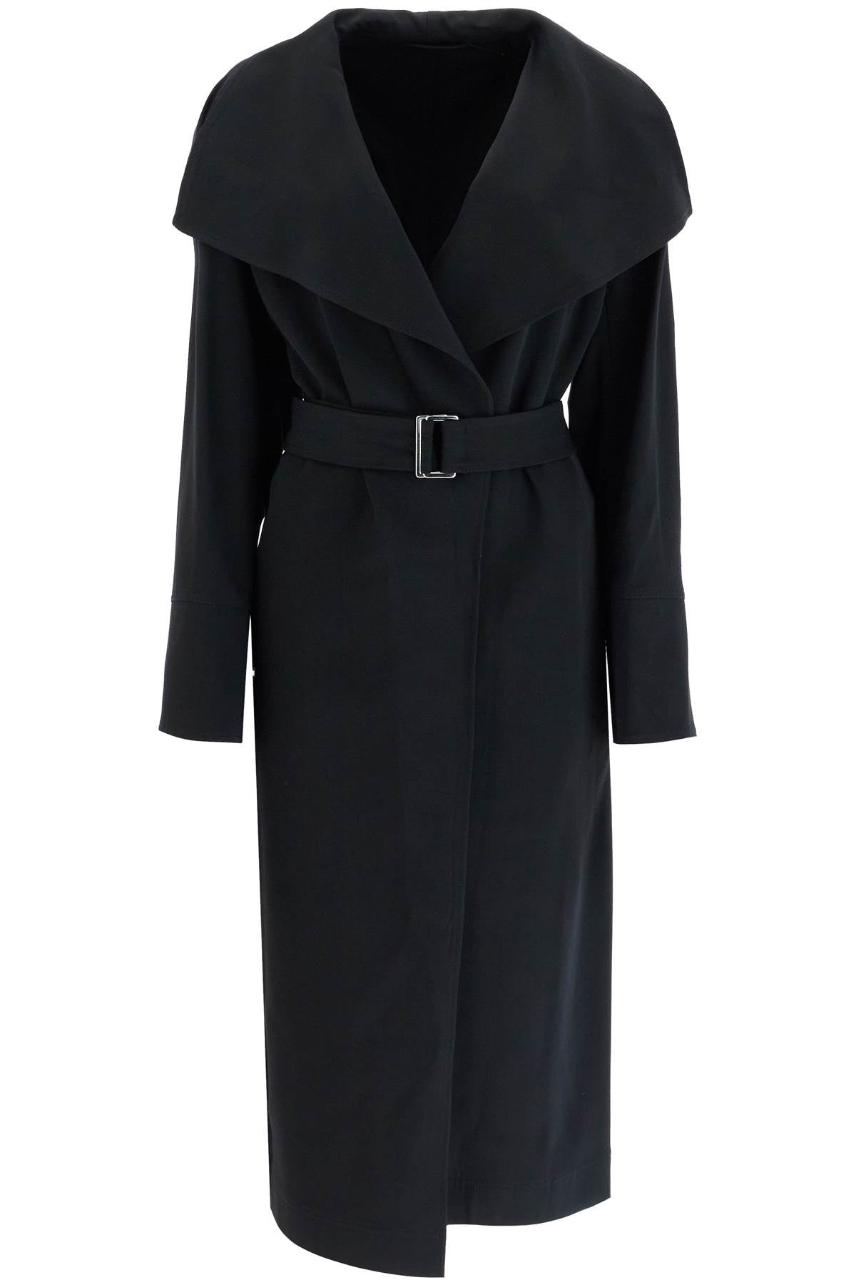 Signature Twill Coat - Black