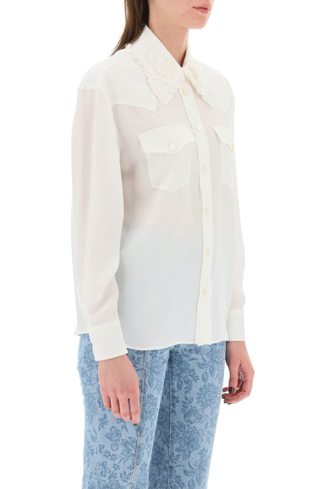 Silk Shirt - White