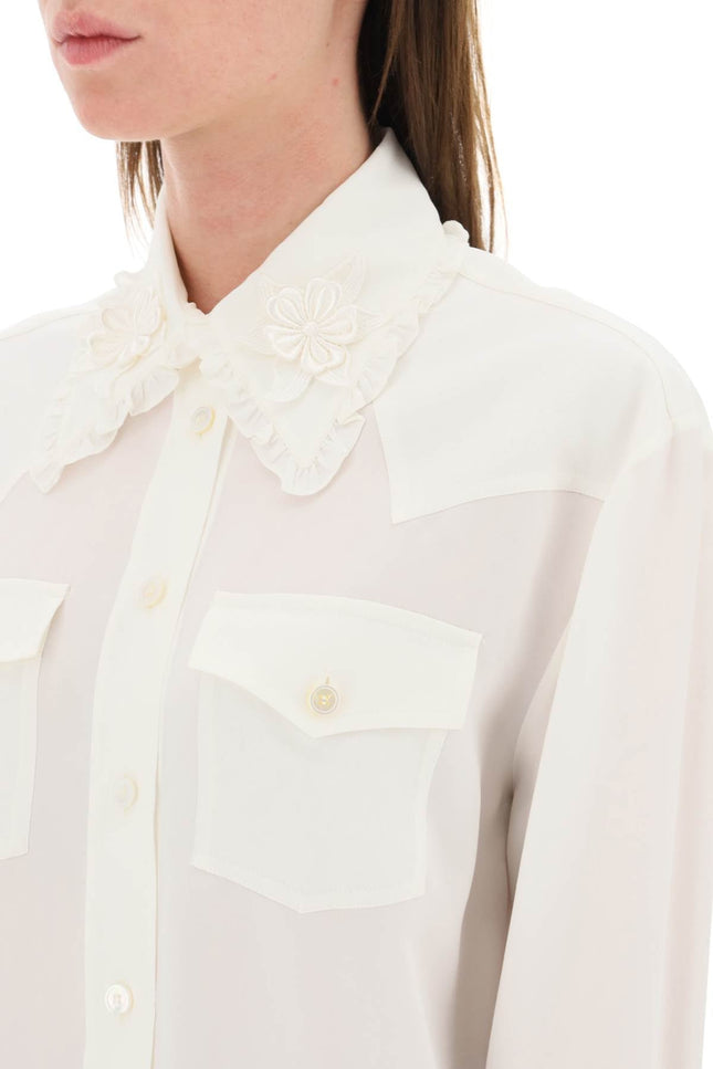 Silk Shirt - White