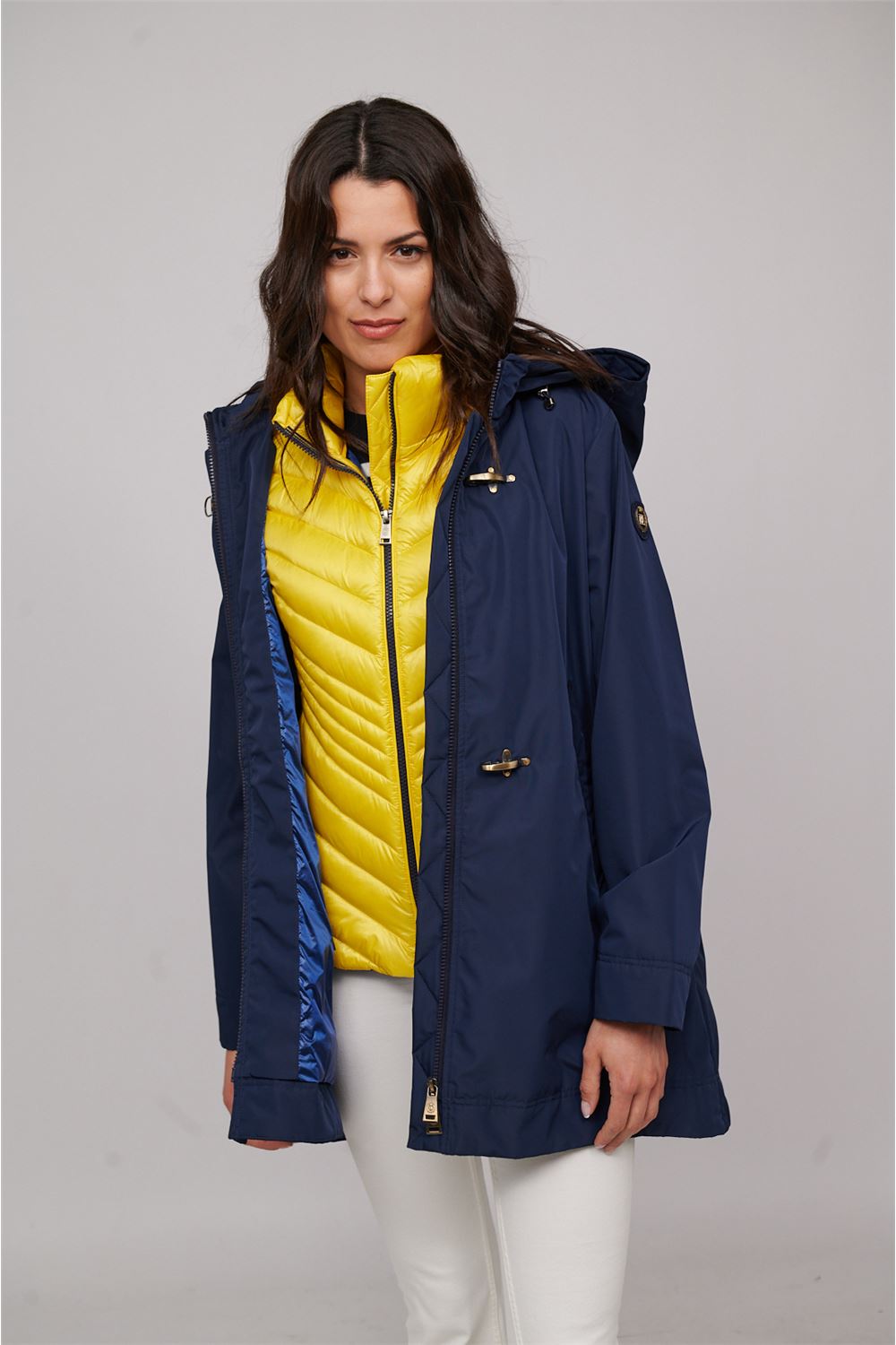 Henry Arroway Silvie Women Puffer Jacket-Clothing - Women-Henry Arroway-Blue-S-Urbanheer