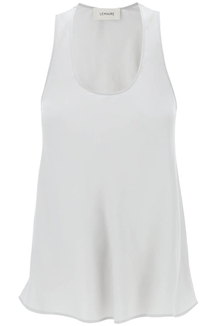 Sleeveless Top With Diagonal