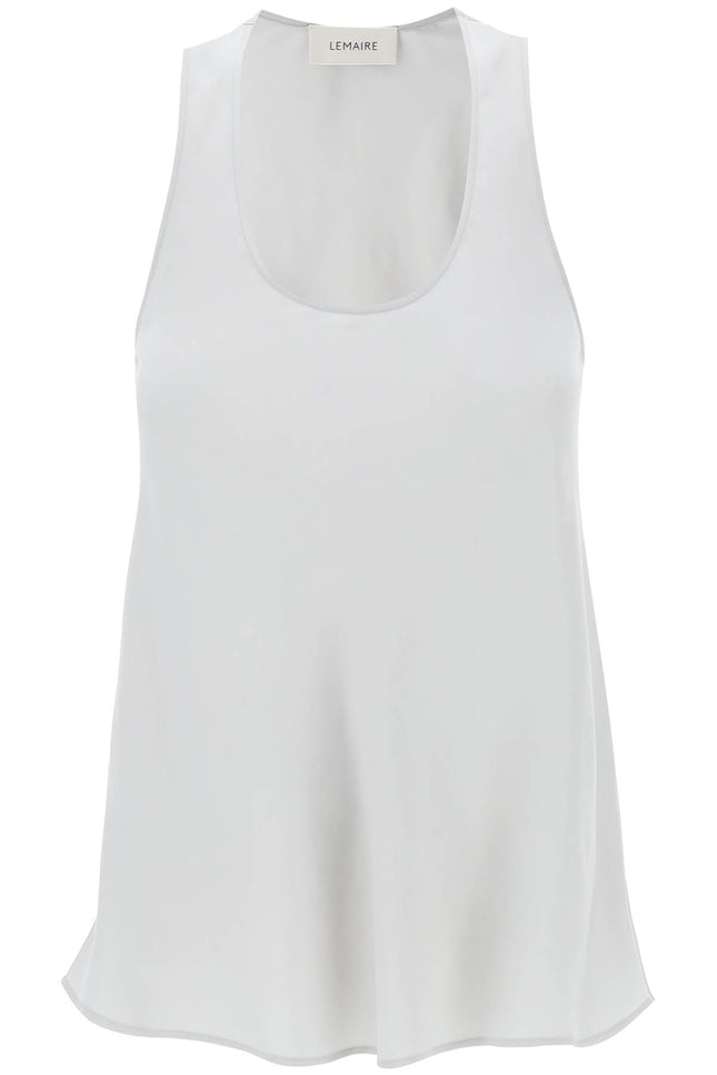 Sleeveless Top With Diagonal