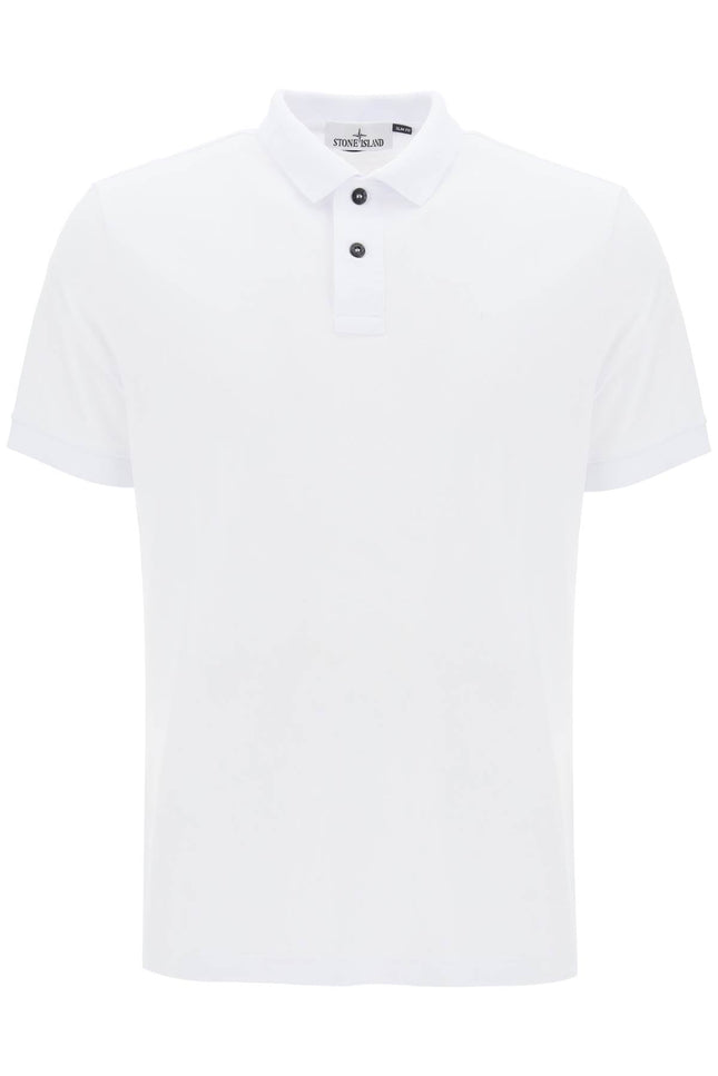 Slim Fit Polo Shirt With Logo Patch