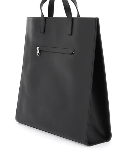 Smooth Leather Heritage Tote Bag In 9